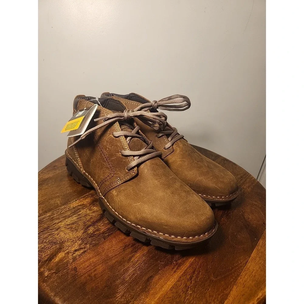Caterpillar Sz 10.5 Men's Transform‎ 2.0 Chukka Boot P722227 Leather Casual Work